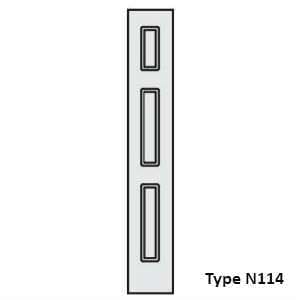 Pannello di rivestimento per blindo in ABS laccati, ideali per esterni