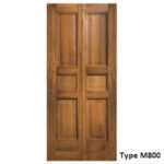 Pannello di rivestimento per blindo in legno massello con bugne