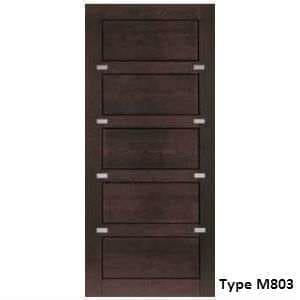 Pannello di rivestimento per blindo in legno massello con bugne