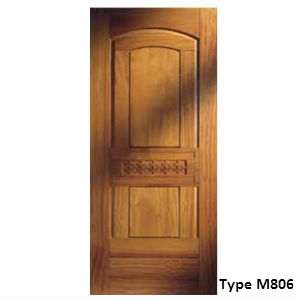 Pannello di rivestimento per blindo in legno massello con bugne