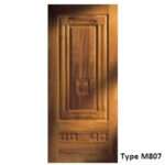 Pannello di rivestimento per blindo in legno massello con bugne
