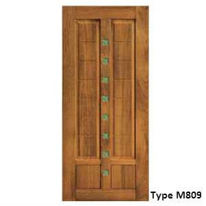 Pannello di rivestimento per blindo in legno massello con bugne