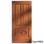 Pannello di rivestimento per blindo in legno massello con bugne
