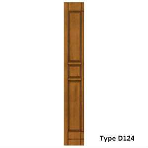 Pannello di rivestimento per blindo pantografati in legno a fibre parallele e m.d.f. idrofugo laccato, ideale per esterni