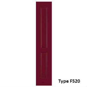 Pannello di rivestimento per blindo pantografato in legno a fibre parallele e pannelli in m.d.f. laccati, ideale per esterni