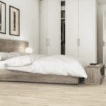 PARQUET PREFINITI – Frassino 3 Strip – Verniciato Opaco Bianco