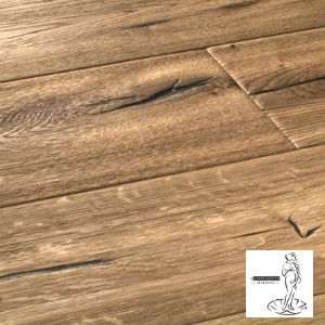 Parquet Legno Prefinito, Rovere, Massello Plancia Unica, Spazzolato, Olio Cerato 6 mani + 1 di finitura, 15x120x400-1200 mm, Selezione: Natura