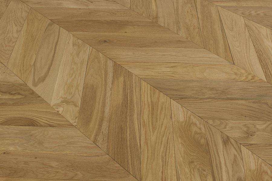 PARQUET SPINA FRANCESE – ROVERE 2 STRATI – TAGLIO 45°