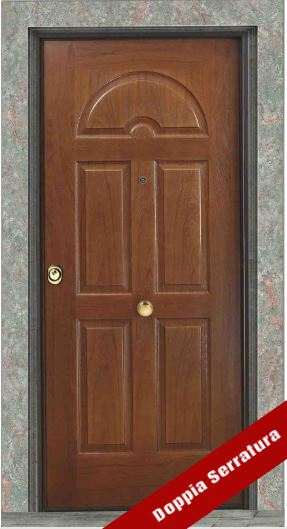 Porta Blindata Classe 3 Berlino, per esterni, Acciaio, Doppia serratura