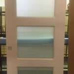 Porta Scorrevole Pegaso Laminato con Vetro