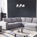 DIVANO SOFOCLE: 279 x 278 x 87cm