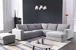 DIVANO SOFOCLE: 279 x 278 x 87cm