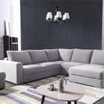 DIVANO SOFOCLE: 279 x 278 x 87cm