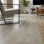 PARQUET PREFINITI – Frassino 1 Strip – Verniciato Opaco Grigio – Spazzolato