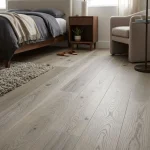 PARQUET PREFINITI – Frassino 1 Strip – Verniciato Opaco Grigio – Spazzolato