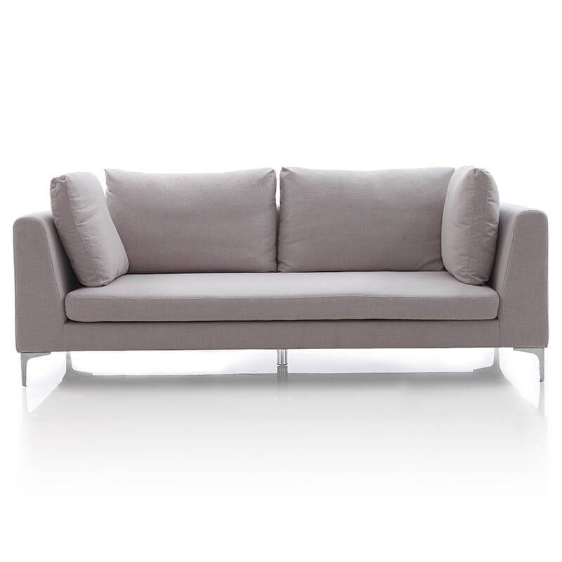 Divano ad angolo contemporaneo con piuma