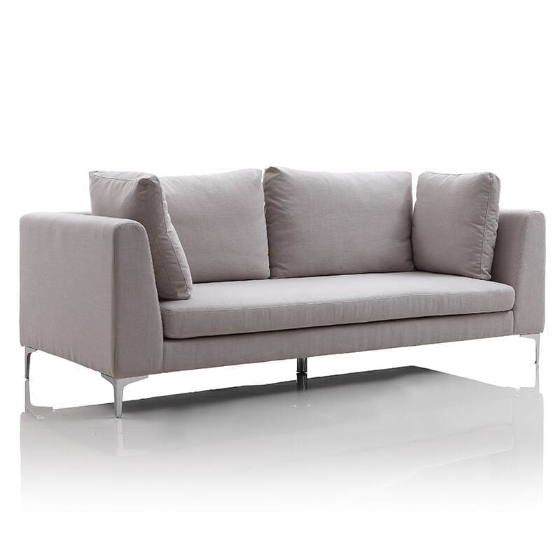 Divano ad angolo contemporaneo con piuma