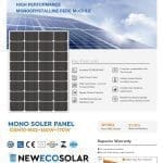 MONO SOLER PANEL-OSM10-M32–160W~170W