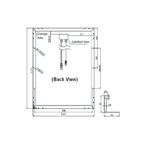 Monocrystalline Silicon Soler Panel-OS-M36-40W-60W