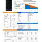 Monocrystalline Silicon Soler Panel-OS-M72-300W-350W