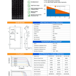Monocrystalline Silicon Soler Panel-OS-M72-370W-390W