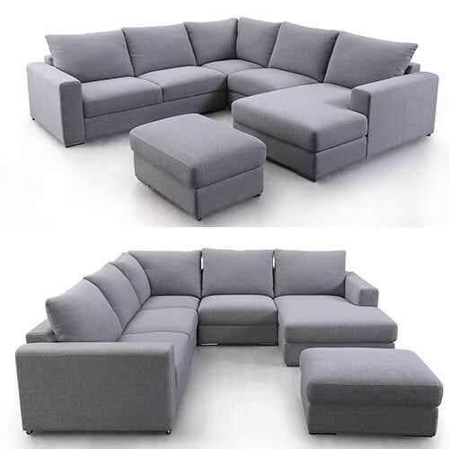 DIVANO SOFOCLE: 279 x 278 x 87cm