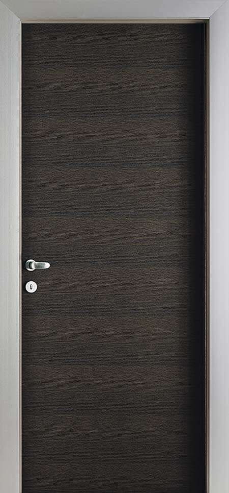 porte aluminium smoke