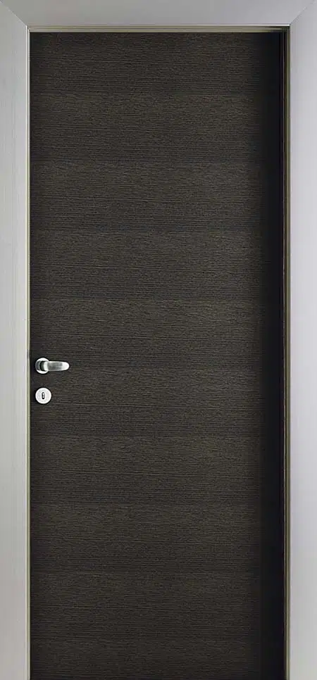 porte aluminium smoke