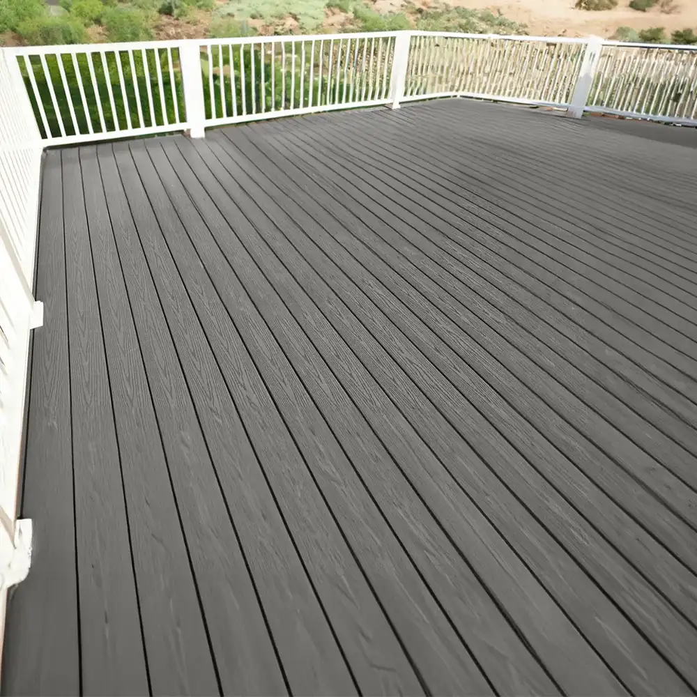 Materiale da costruzione, Decking Composito in Legno Plastico WPC 3D con Rilievo Profondo 140×25 per Esterno
