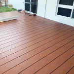 Nuovo Decking Composito WPC in Rilievo 3D per Pavimentazione da Esterno