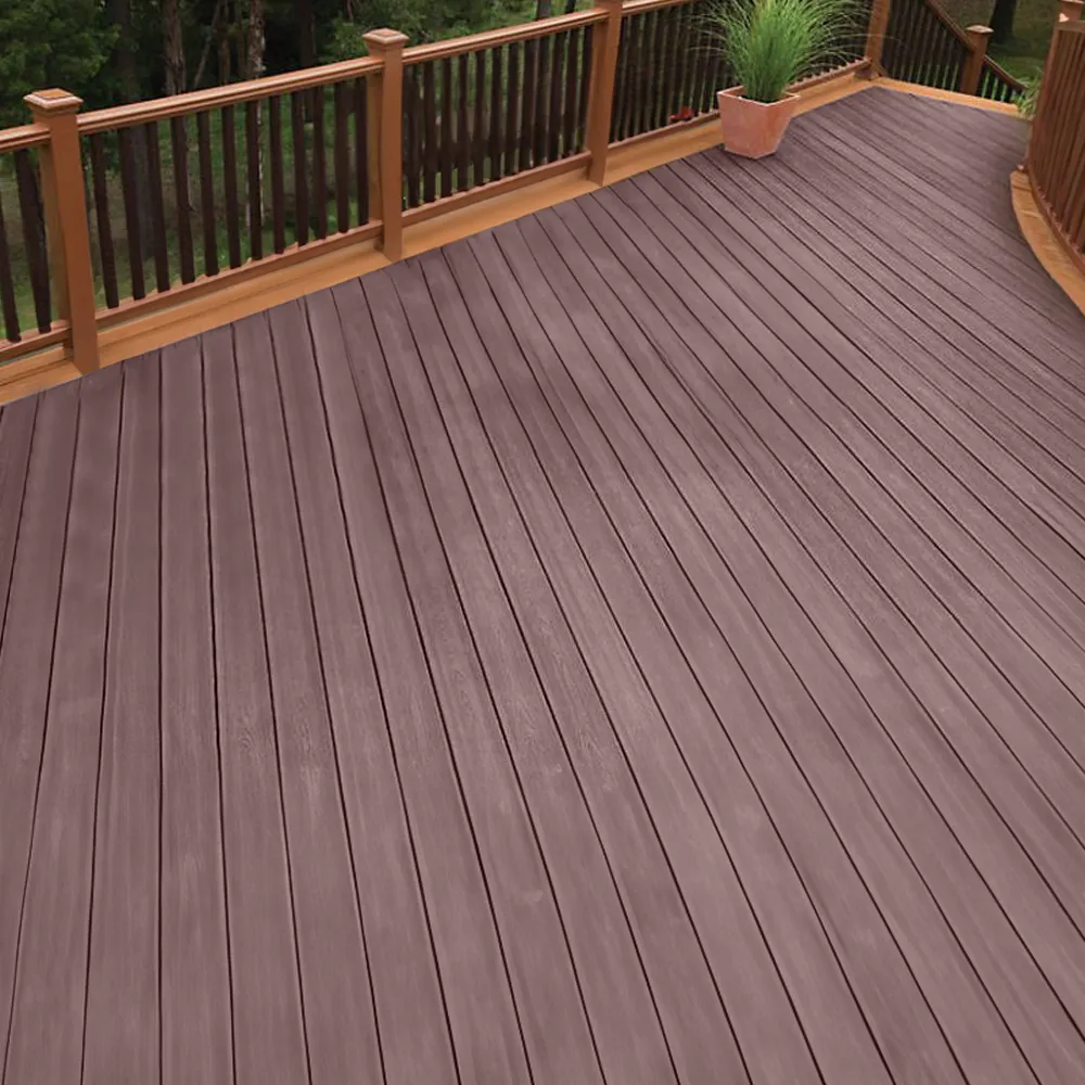 Pavimentazione in WPC 138x23mm antiscivolo, coestrusa, in legno plastico composito con struttura cava