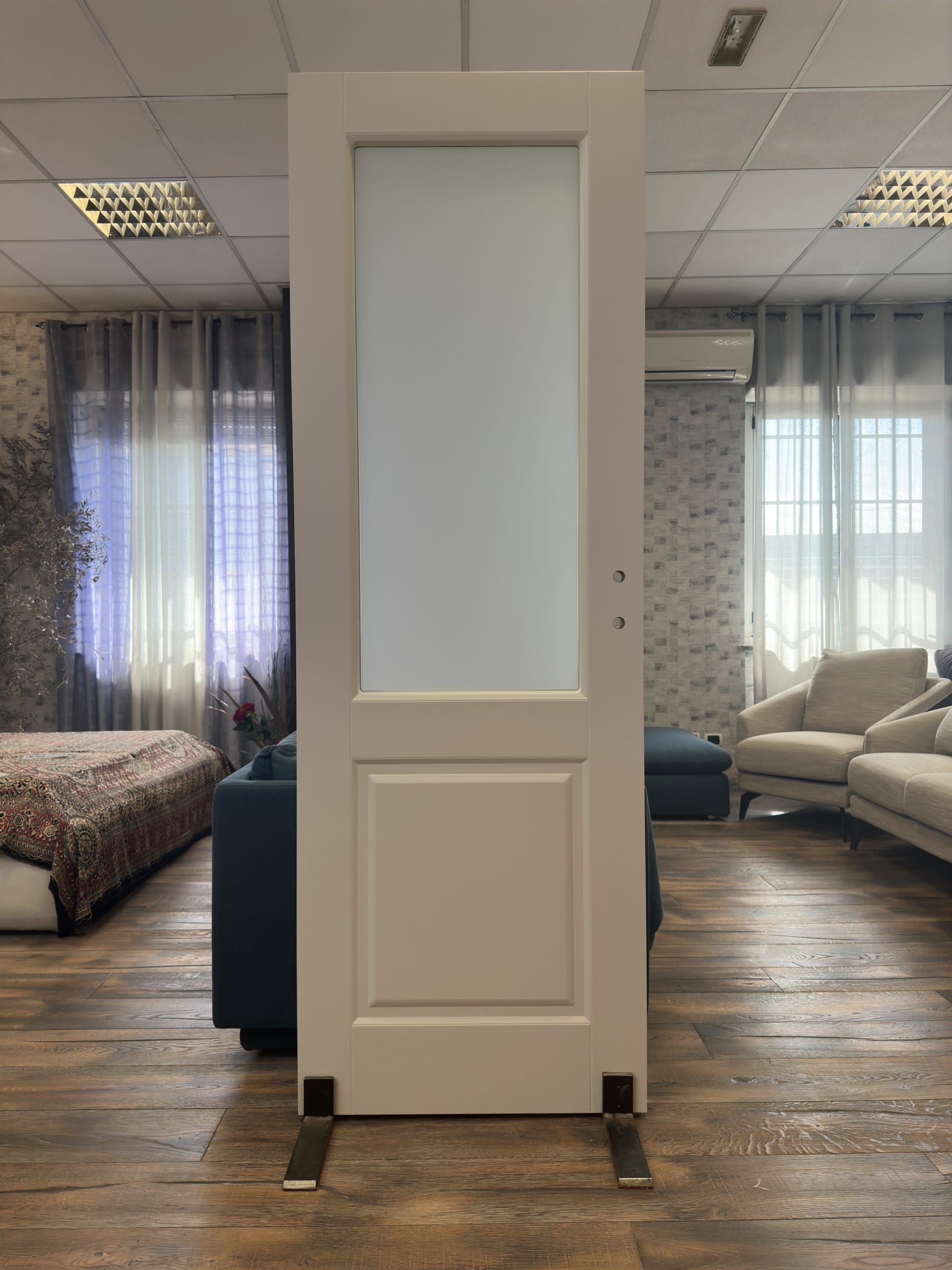 Porta Pantheon Scorrevole con Vetro