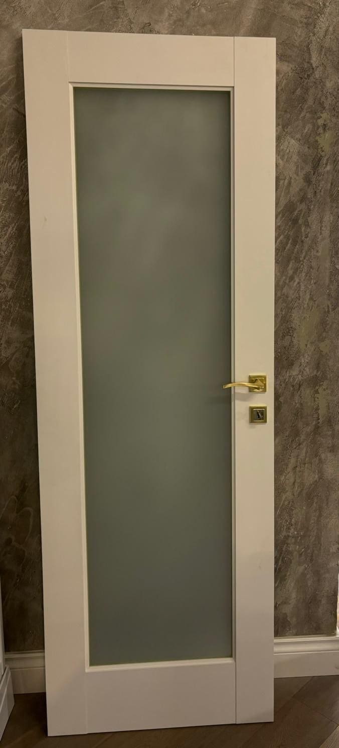 Porta Battente Laminato Capitolino con Vetro