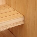 LEVANTO Sauna Finlandese – Benessere e Tecnologia Elegante – 120x120x190 cm