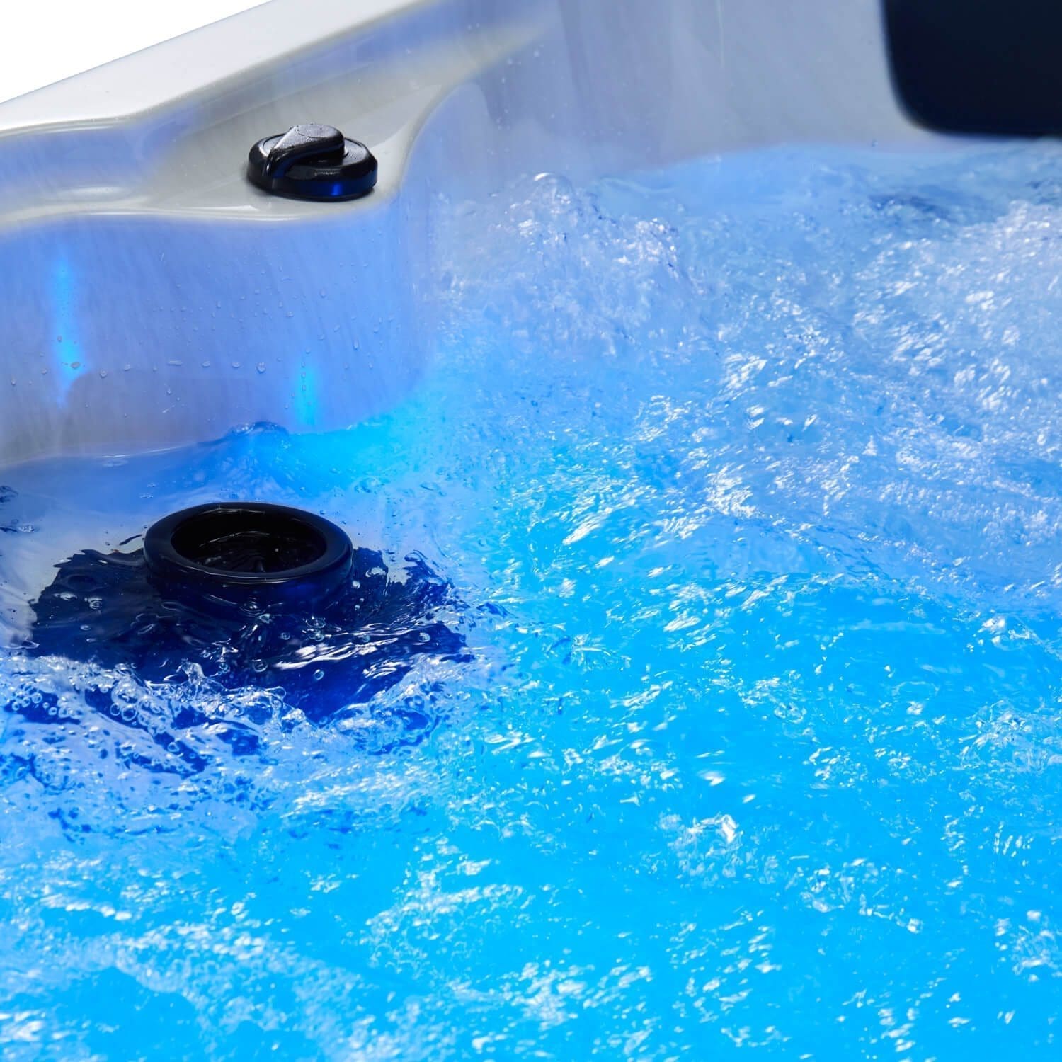 MARATEA – Minipiscina Idromassaggio Compatta e Versatile – Grey