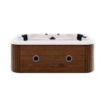 MARATEA – Minipiscina Idromassaggio Compatta e Versatile – Teak