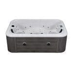 MARATEA – Minipiscina Idromassaggio Compatta e Versatile – Teak