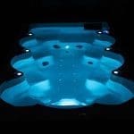 OTRANTO – Minipiscina Idromassaggio 8 Posti – Teak