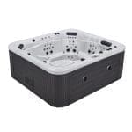 PONZA – Idromassaggio di Lusso con Cromoterapia – Grey