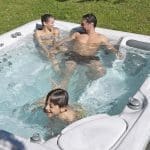 PONZA – Idromassaggio di Lusso con Cromoterapia – Grey