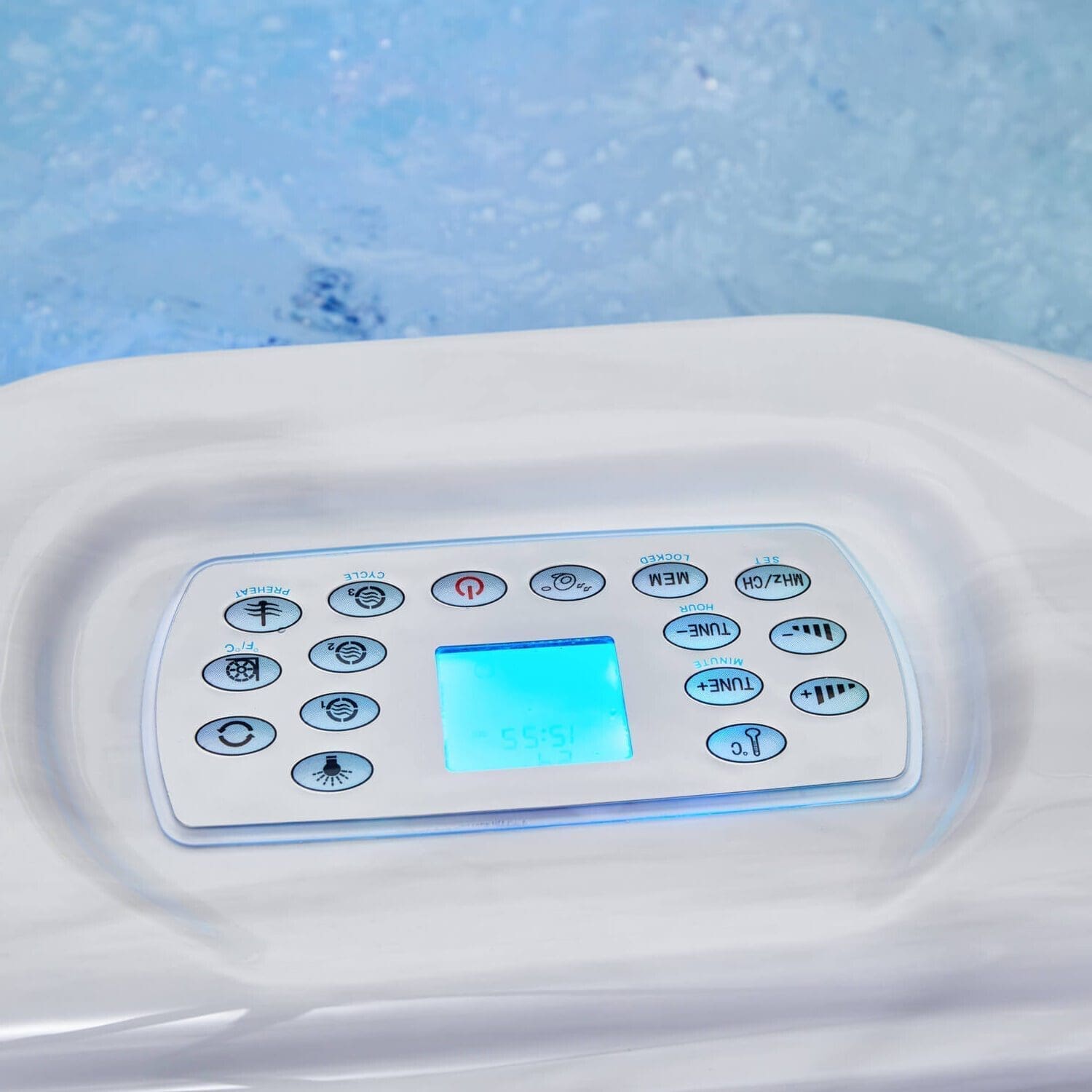 PONZA – Idromassaggio di Lusso con Cromoterapia – Grey