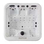 TAORMINA – Minipiscina Idromassaggio per Benessere e Relax – Teak