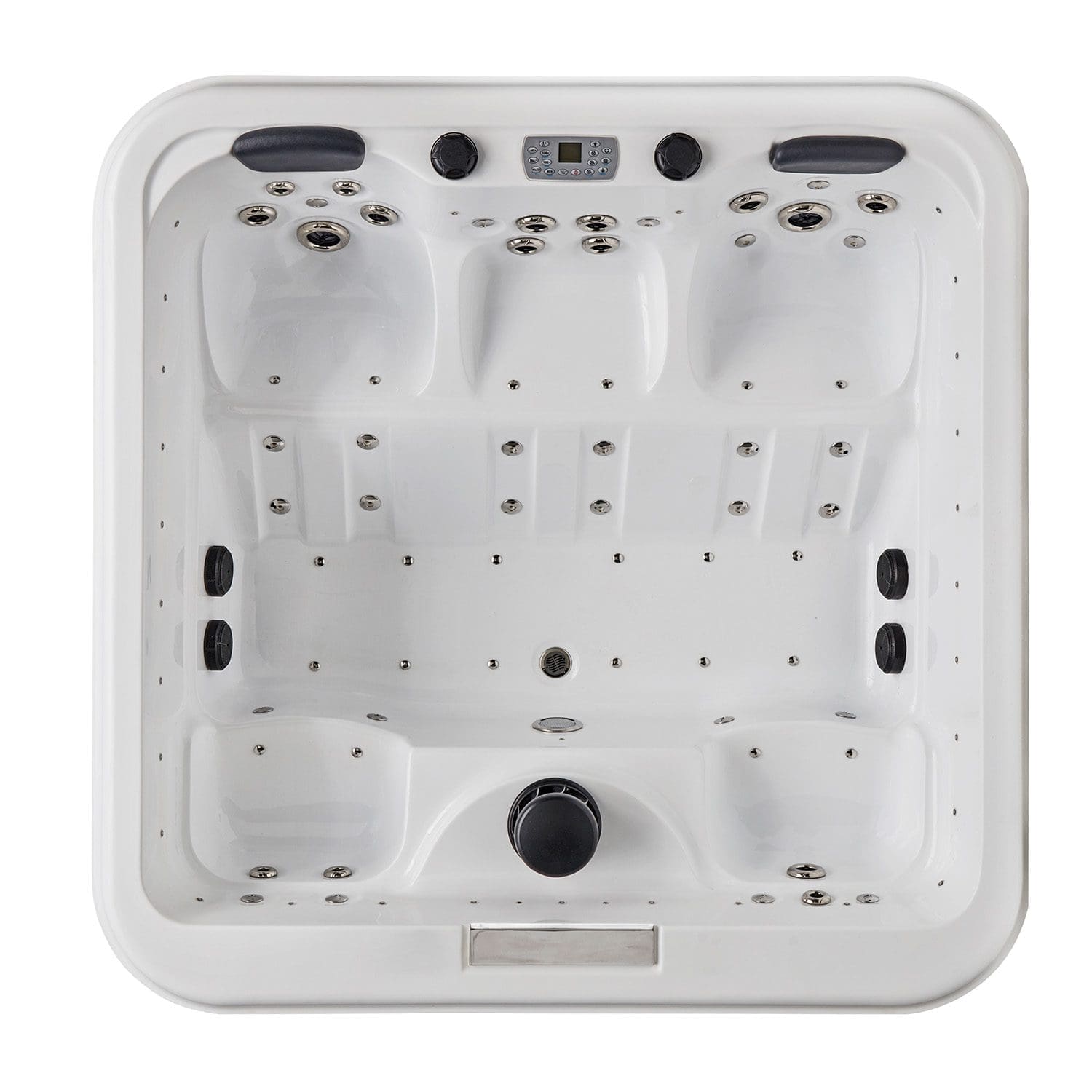 TAORMINA – Minipiscina Idromassaggio per Benessere e Relax – Teak