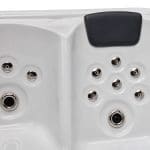 VIESTE – Minipiscina Compatta con Idromassaggio – Grey