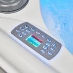 VIESTE – Minipiscina Compatta con Idromassaggio – Grey