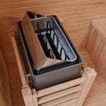 RIMINI Sauna Finlandese – Tecnologia Avanzata e Comfort – 200x135x190 cm