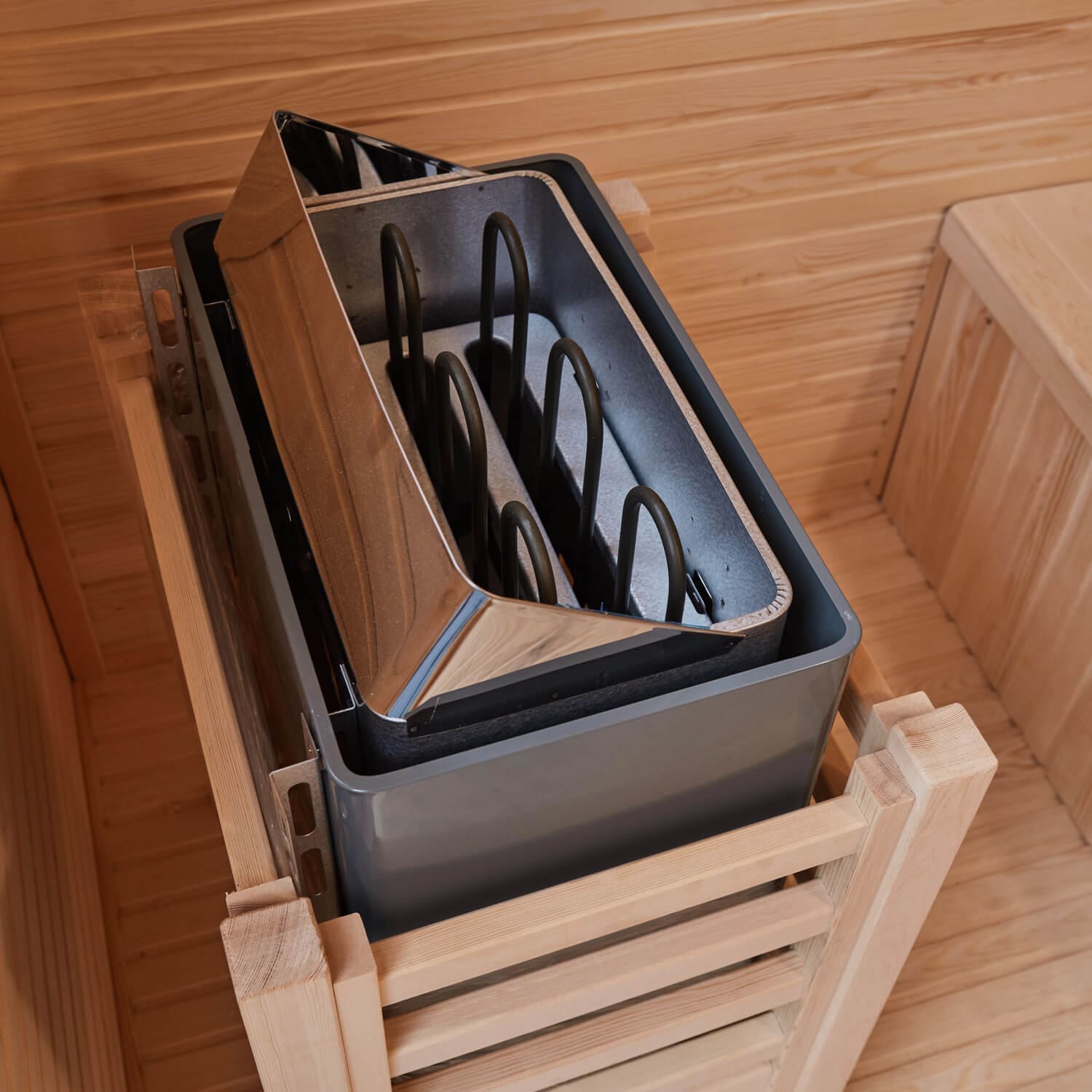 RIMINI Sauna Finlandese – Tecnologia Avanzata e Comfort – 200x135x190 cm