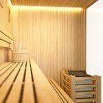 VIAREGGIO – Benessere e Design in una Sauna Angolare – 180x180x210 cm