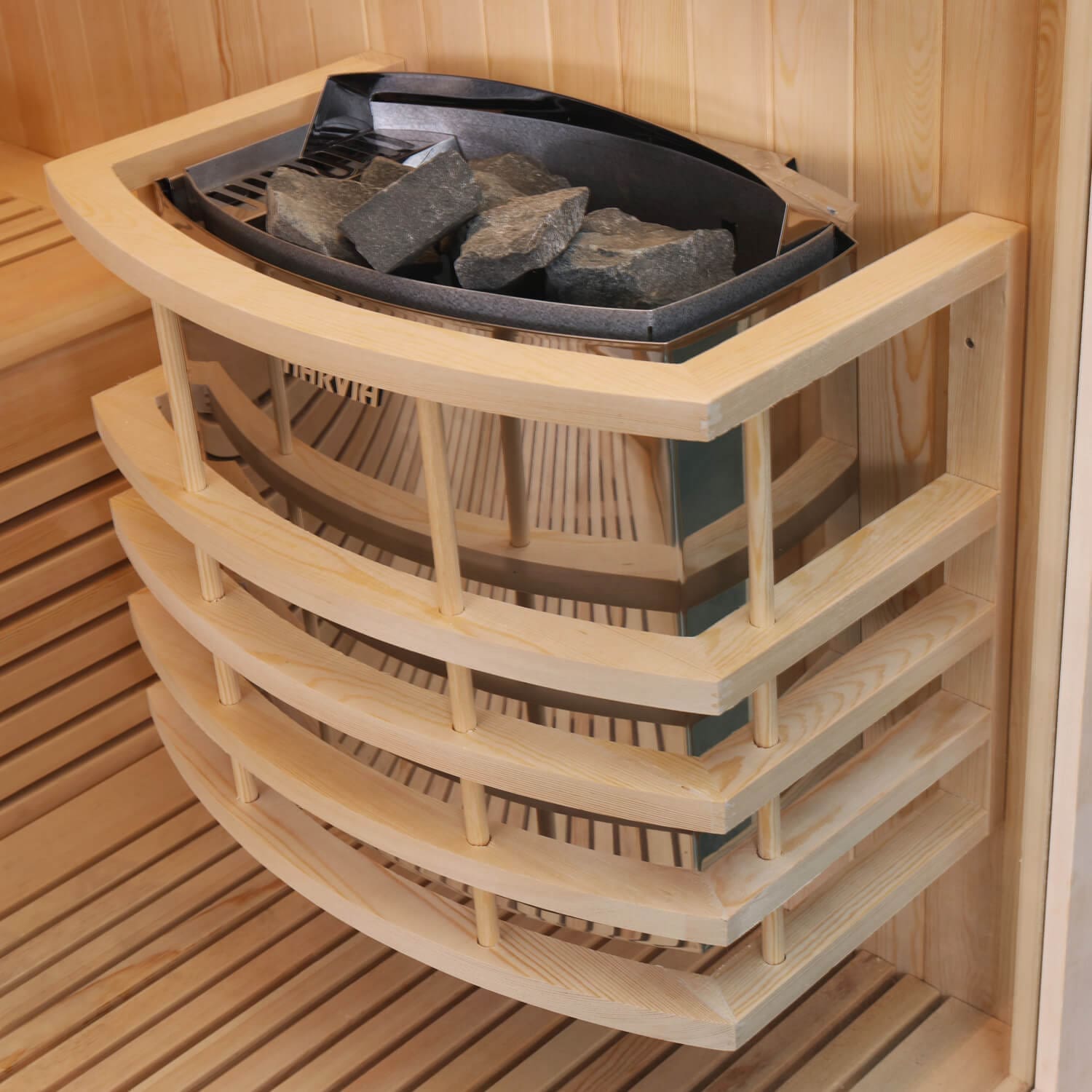 VIAREGGIO – Benessere e Design in una Sauna Angolare – 180x180x210 cm