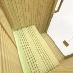 SCILLA – Sauna a Infrarossi con Cromoterapia e Bluetooth – 150x105x190 cm